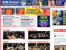 Tablet Screenshot of ckshows.com